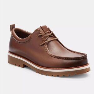 COACH Mens DARK SADDLE Banks Boot US Size 7D NWOB